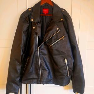 Guess faux leather moto jacket